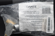 Dante Combo Pack with Straight 1/2" Valve /  Chrome Floor Plate / 3" Key