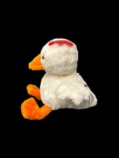 GUND Fluffy White Duck Chick Plush 4  NOS