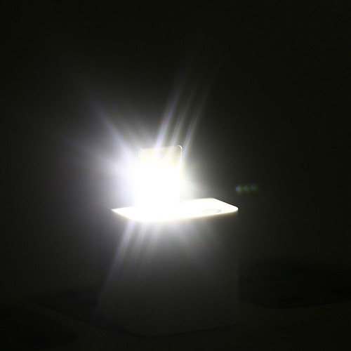 5PCS Night Lamp Mini Pocket Card USB Power LED 0.2W Light for Computer Laptop^Z0 - Afbeelding 8 van 8