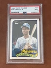 1989 Topps Traded Ken Griffey Jr Junior #41T Rookie Card PSA 9 Seattle Mariners
