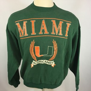 university of miami sweatshirt vintage