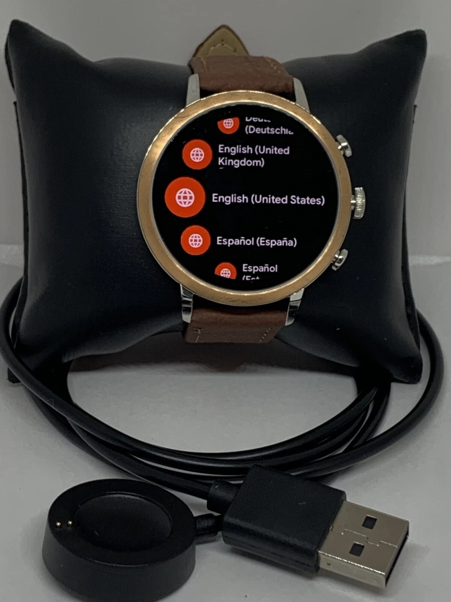 Fossil Gen 4 Authentic Digital Dial Smart Watch Custom Band