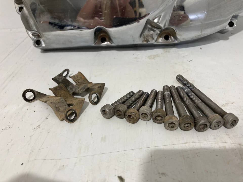 1998 Yamaha V Star 650 Clutch Cover (Oem) Foto 2 de 4