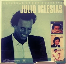 3Cds No longer made Original Album Julio Iglesias Momentos Libra 1100 Bel Air Pl