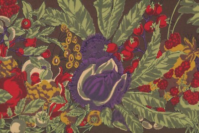 Foulard Vintage En Soie Roberto Capucci - Motif Floral Multicolore - Occasion Bon état