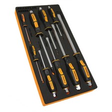 Screwdriver Set S2 9 Pce Franklin Tools A6999