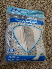Premium Quarter Socks. BRAND NEW. Finish Line. Shoe Size 8.5C-2.5 youth. 6 pack