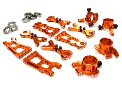 Precision CNC Machined Suspension Kit Designed for HPI 1/10 Scale E10 On-Road