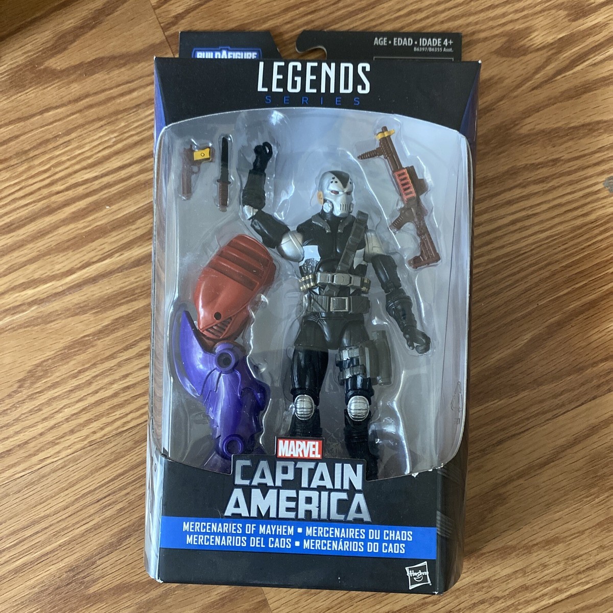 Marvel Legends DEMOLITION MAN Red Skull / Onslaught BAF NEW