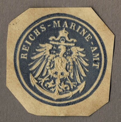 Stamp Imperial Navy: Reichs-Marine-Amt
