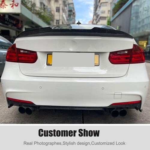 Alerón trasero de carbono forjado para BMW Serie 3 F30 320i F80 M3 2014+ - Imagen 6 de 11
