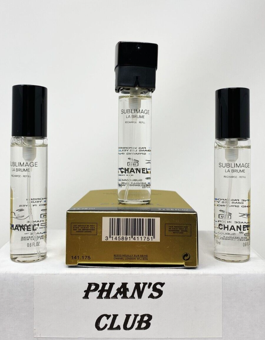 Chanel Sublimage La Brume Intense Revitalizing Mist (3 X 0.6 fl