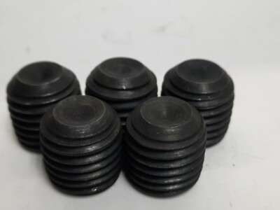 UNKNOWN BRAND 3/4'' NPT SET 5/16'' SCREW PLUG, #8 THREAD PITCH **LOT OF 5**