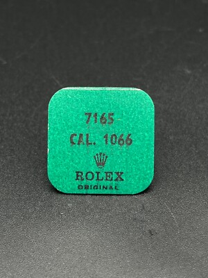 #892 NOS NEU ROLEX 1066 7165 BALANCE WHEEL UNRUH BREGUET HAIRSPRING 6542 GMT