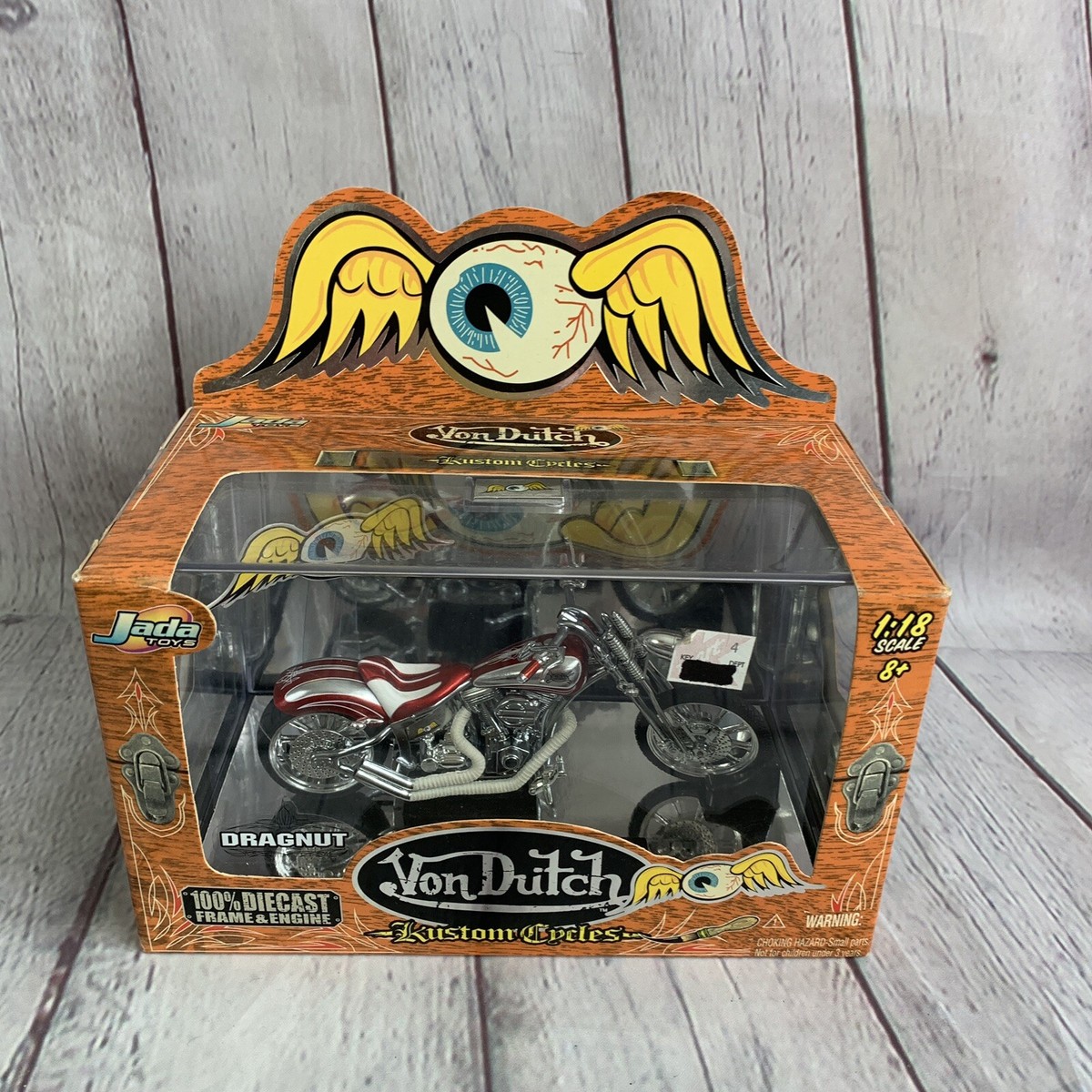 Von Dutch Kustom Cycles Dragnut 100% Diecast Frame & Engine Von Dutch Kustom Cycles Dragnut 100% Diecast Frame & Engine