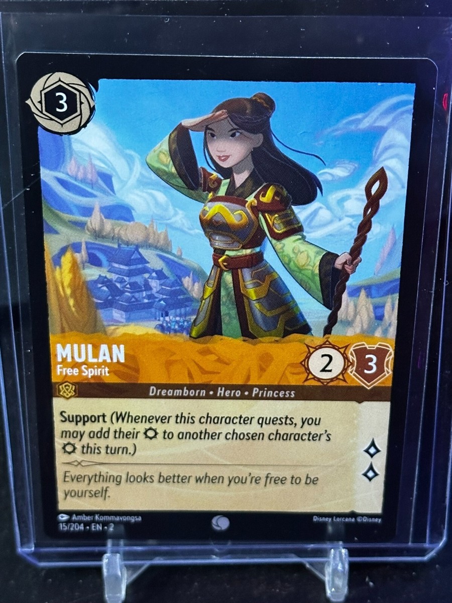 Disney Lorcana: Rise of the Floodborn - Mulan - Free Spirit