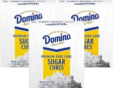 Domino Pure Cane Sugar Cube Dots, Coffee, Tea Freindly Kosher (Pack of 3)