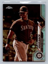 2020 Topps Chrome #30 Dan Vogelbach Sepia Refractor Seattle Mariners