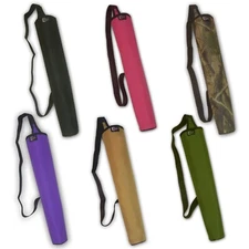 YOUTH NYLON LONGBOW/ RECURVE BOW SHOULDER BACK ARROW QUIVER BAG