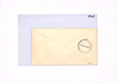 NEW ZEALAND Air Mail Cover UNION AIRWAYS FIRST FLIGHT 1944 Aviation ART YM185 - Picture 12 of 12