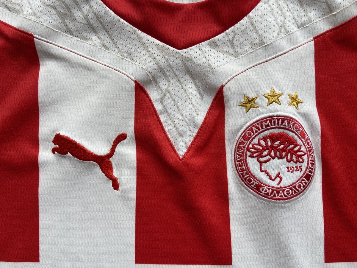 Maillot De Foot Olympiacos 2009-2010 Neuf Avec étiquettes – Taille XL