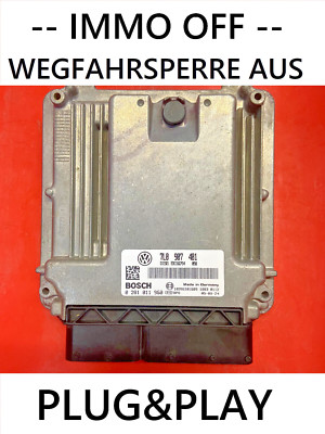 IMMO OFF / Plug&Play ECU VW Touareg 3.0 TDI 0281011960 - 7L0907401 /FastCourier.