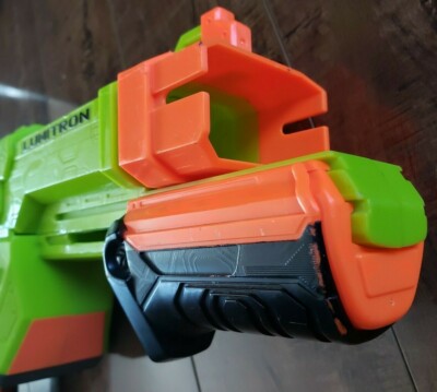 NERF Vortex Lumitron Blaster + Firefly Tech LIGHT IT UP Magazine +