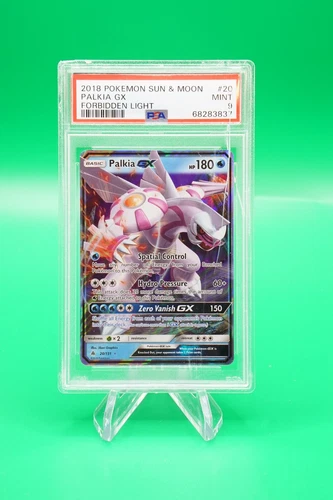2018 Pokemon Sun and Moon Forbidden Light Full Art #20 Palkia GX PSA 9 ES6