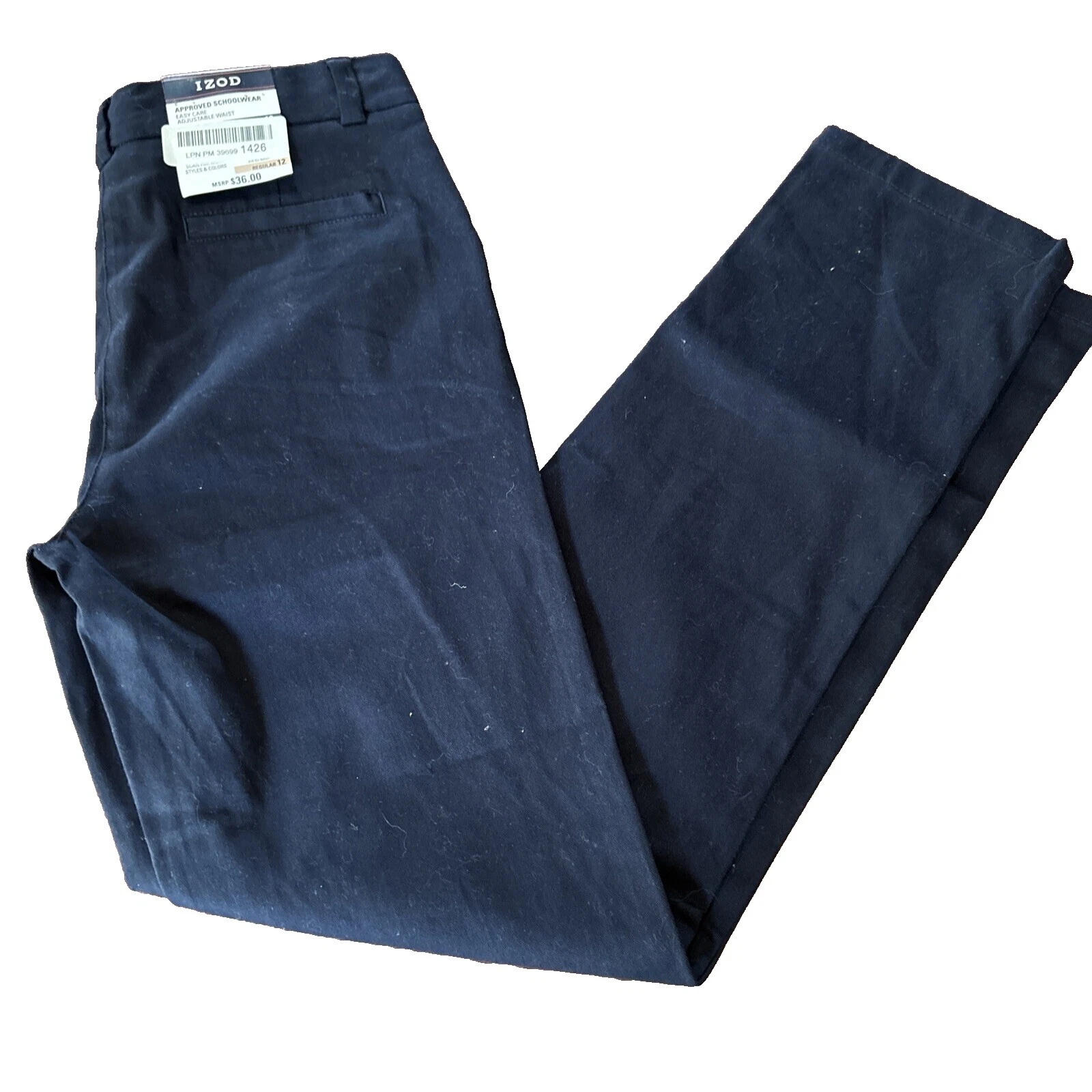 Uniformes IZOD Pantalones 12 Tamaño para Niñas