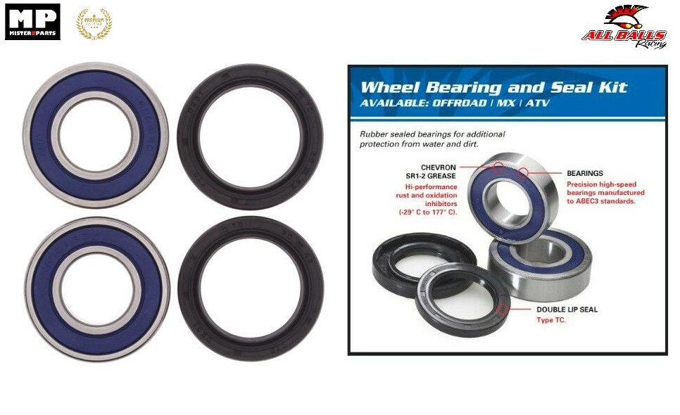 Kit roulement de roue Triumph Daytona 675 All Balls avec joints spi