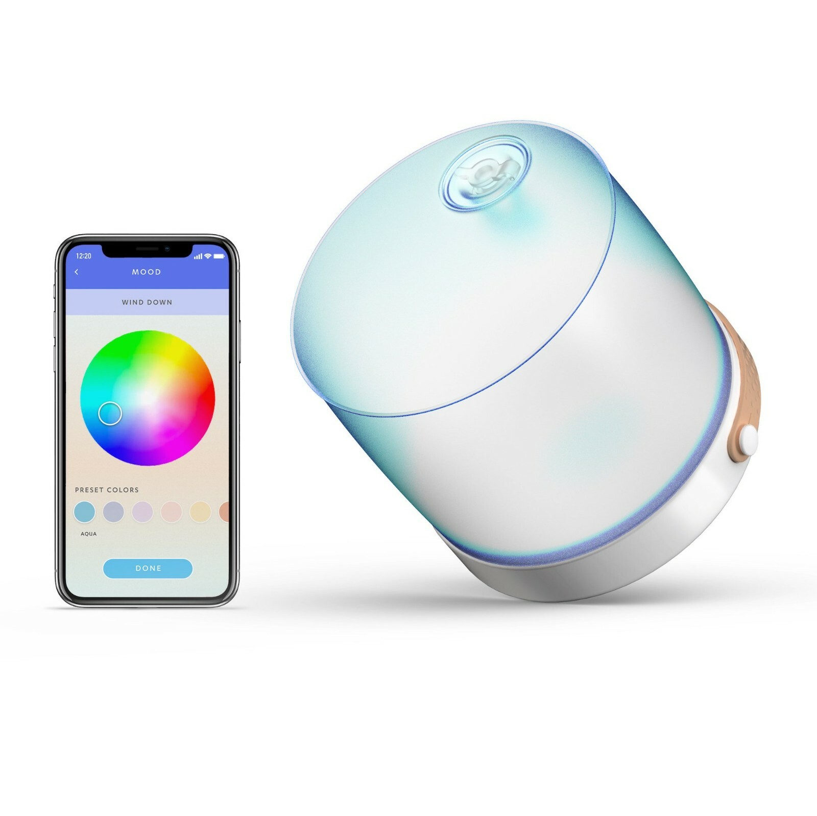 Умный солнечный фонарь MPOWERD Luci Connect | Перезаряжаемый | Легкий | Bluetooth