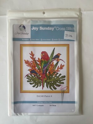 Joy Sunday Kreuzstich-Set - Papagei 4 - DA340