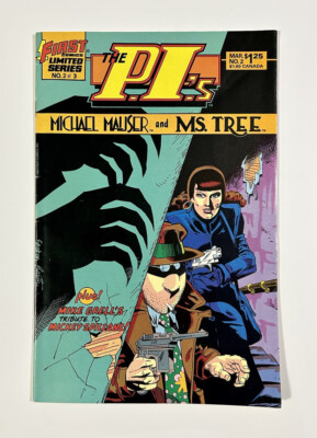 The P.I. s: Michael Mauser & Ms. Tree #2 First Comics 1985