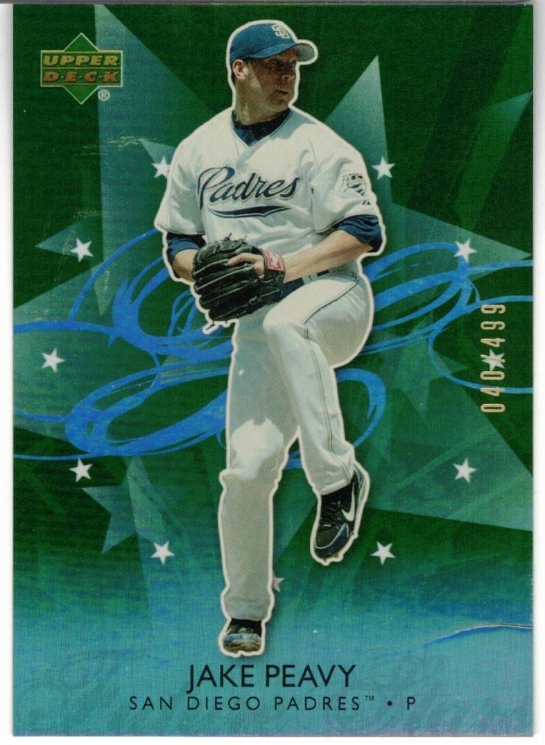 Jake Peavy 2006 Upper Deck Future Stars Green #d499 | eBay