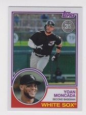 2018 Topps Baseball Series 2 1983 Refractor Silver Pack #89 Yoan Moncada
