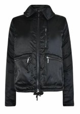 Armani Jeans Women's Black Quilted Reversible Jacket Size 14uk(46it)