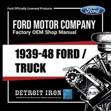 1939-1948 Ford Lincoln Mercury Shop Manuals Parts Book Kit