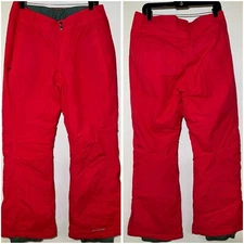 Columbia Women's Modern Mountain 2.0 Waterproof Red Snow Pants Size Large