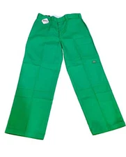 Vintage Y2K Dickies Double Knee Cell Phone Work Pant Kelly Green 85283 NWT 32-48