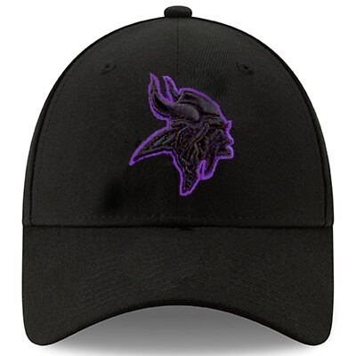 MINNESOTA VIKINGS CAP パープル×ブラック NWT Authentic NFL Minnesota Vikings 47 Brand MVP Team Logo Black