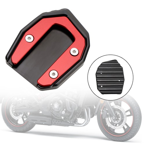 Moto Stand Latéral Pad Béquille Pour Vulcan S 650 Pour VN650 2015-2021 2020 Moto CNC Béquille Pied Support Latéral Plaque De Support D'extension (Color : D