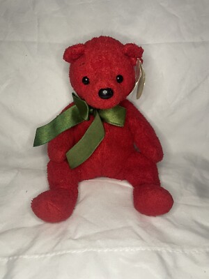 Ty Beanie Babies Mistletoe Red Bear Date of Birth December 18, 2000 Error