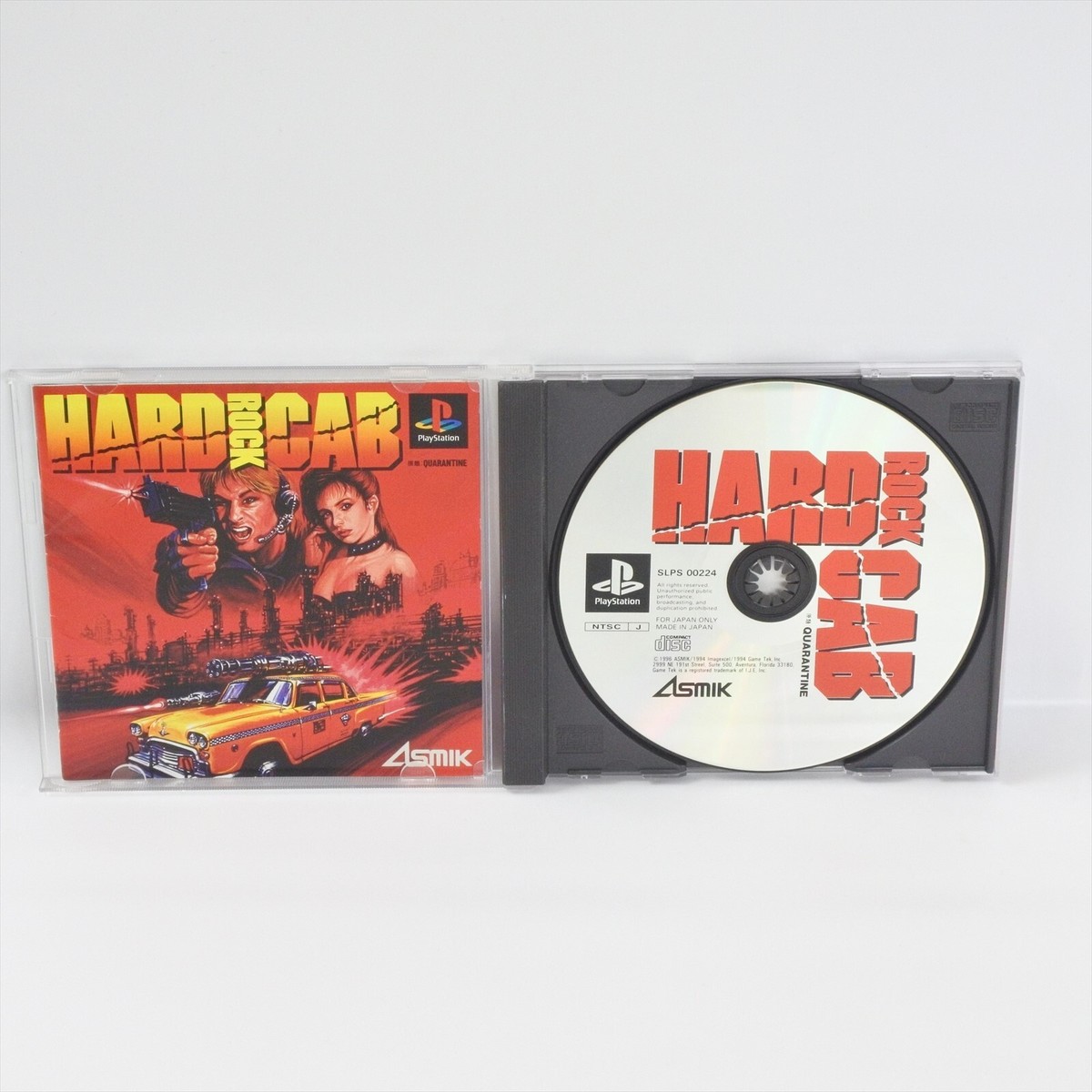 HARD ROCK CAB PS1 Playstation For JP System 2833 p1 | eBay