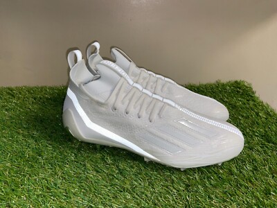Adidas Adizero Primeknit Triple White Silver Football Cleats  display picture 2