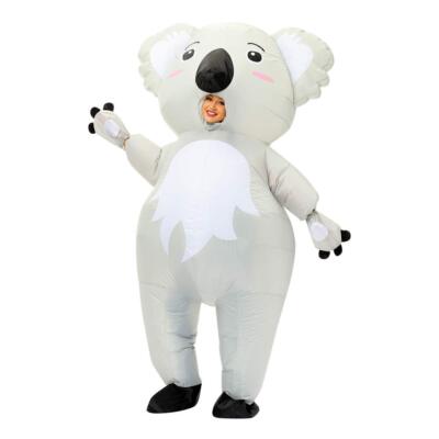 Inflatable Koala Costume for Adult Funny Blow up Costume Cosplay Fancy Dress ...