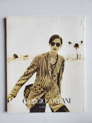 １９９０年　VOGUE ITALIA SPECIALE VOGUE Magazine Italia March 1990 CAPUCINE Linda Evangelista CLAUDIA SC