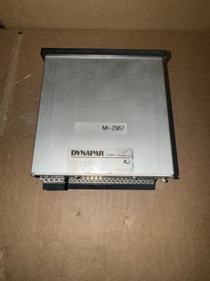 DYNAPAR MS2-00-0 MAX™ SPEED 2 SPEED CONTROLLER, USED! MAKE OFFER! - Image 2 of 4