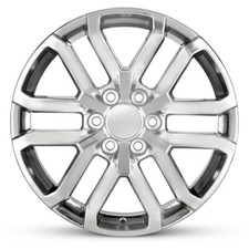 New Wheel For 2019-2024 Gmc Sierra 1500 20 Inch Polished Alloy Rim