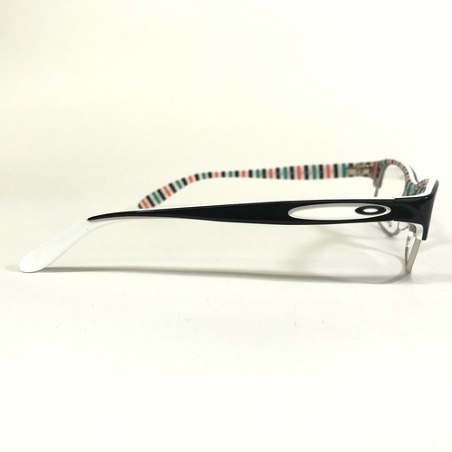 Oakley Eyeglasses Frames Irreverent OX1062-0152 Black Peppermint White 52-18-139 - Picture 4 of 9