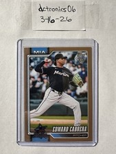 2026 Topps Series 1-Edward Cabrera Miami Marlins #371 Serial Numbered Baseball